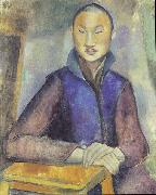 Anita Ree Young Chinese man Germany oil painting artist